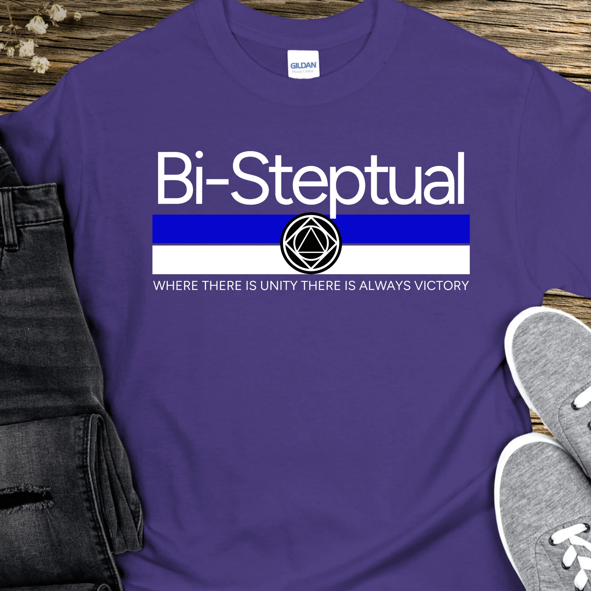 Recovery T-Shirt | Inspiring Sobriety |  Bi-Steptual - Image 6