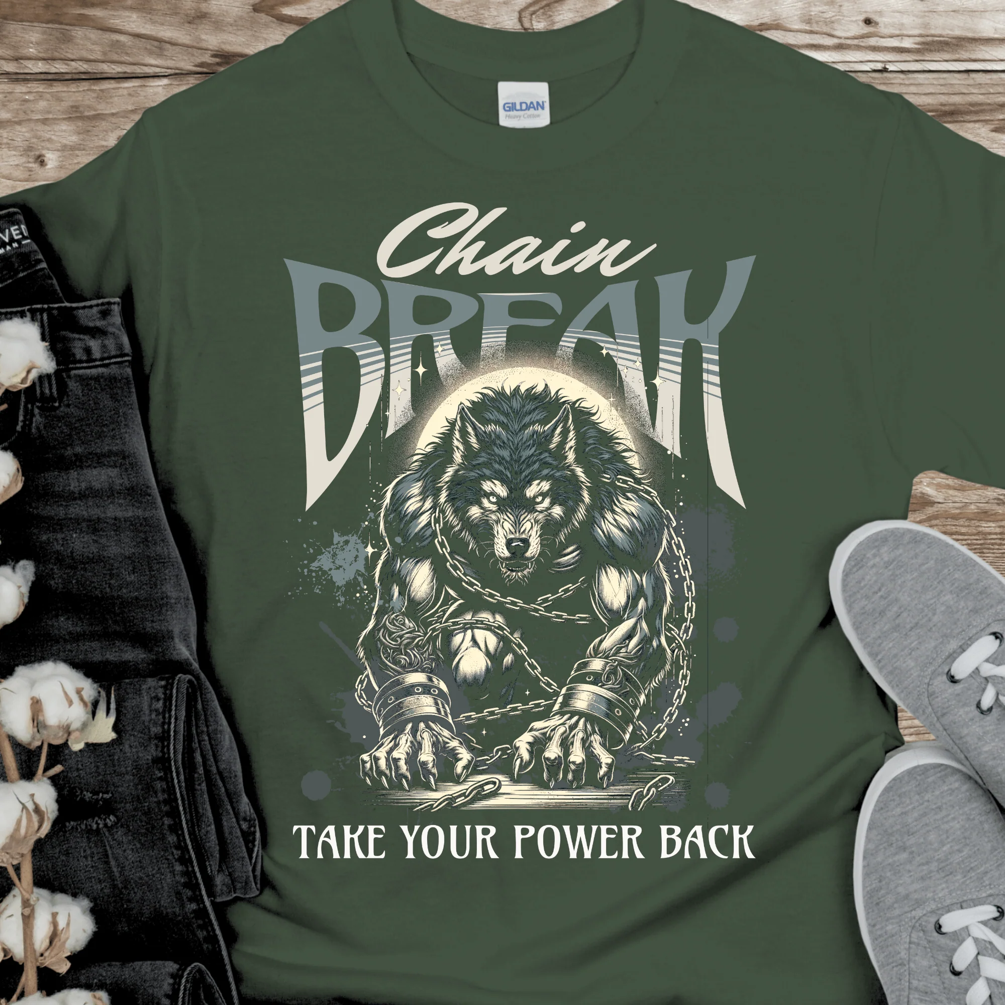 Recovery T-Shirt | Inspiring Sobriety |  Chain Break - Image 4