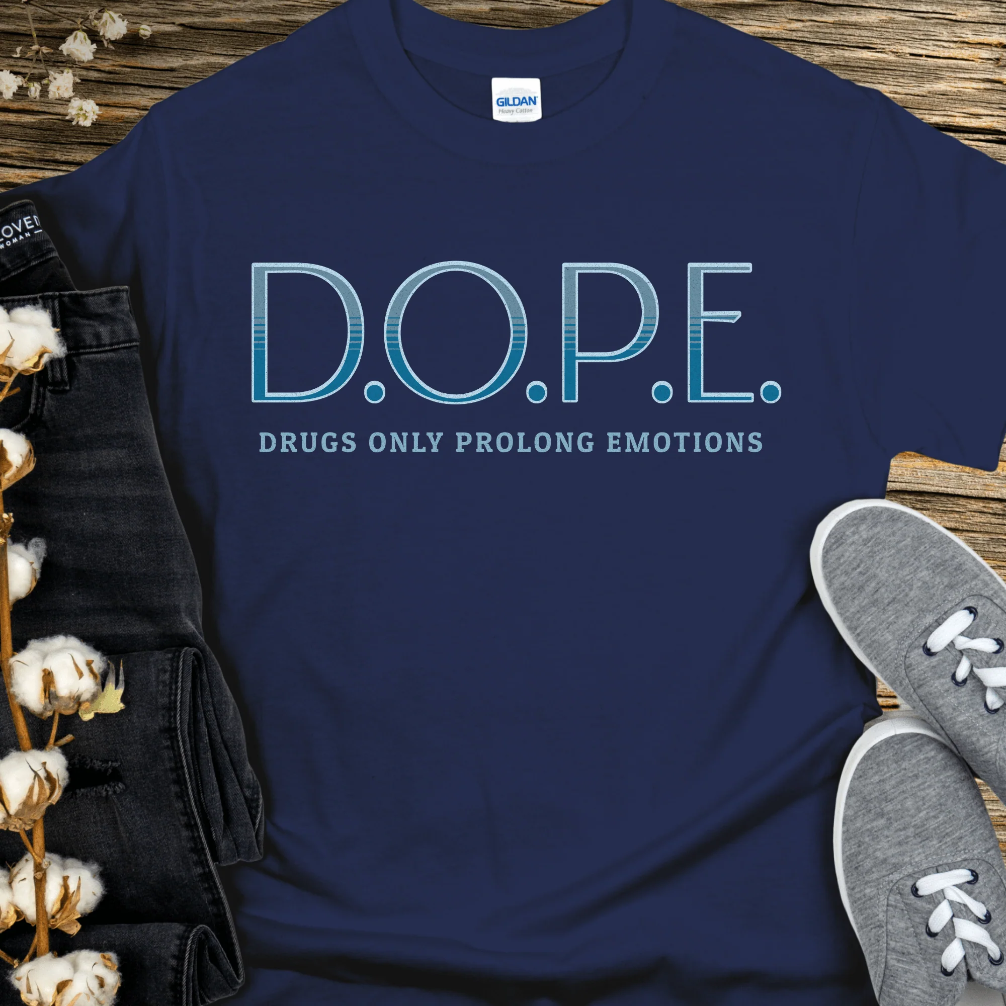 Recovery T-Shirt | Inspiring Sobriety |  D.O.P.E. - Image 2