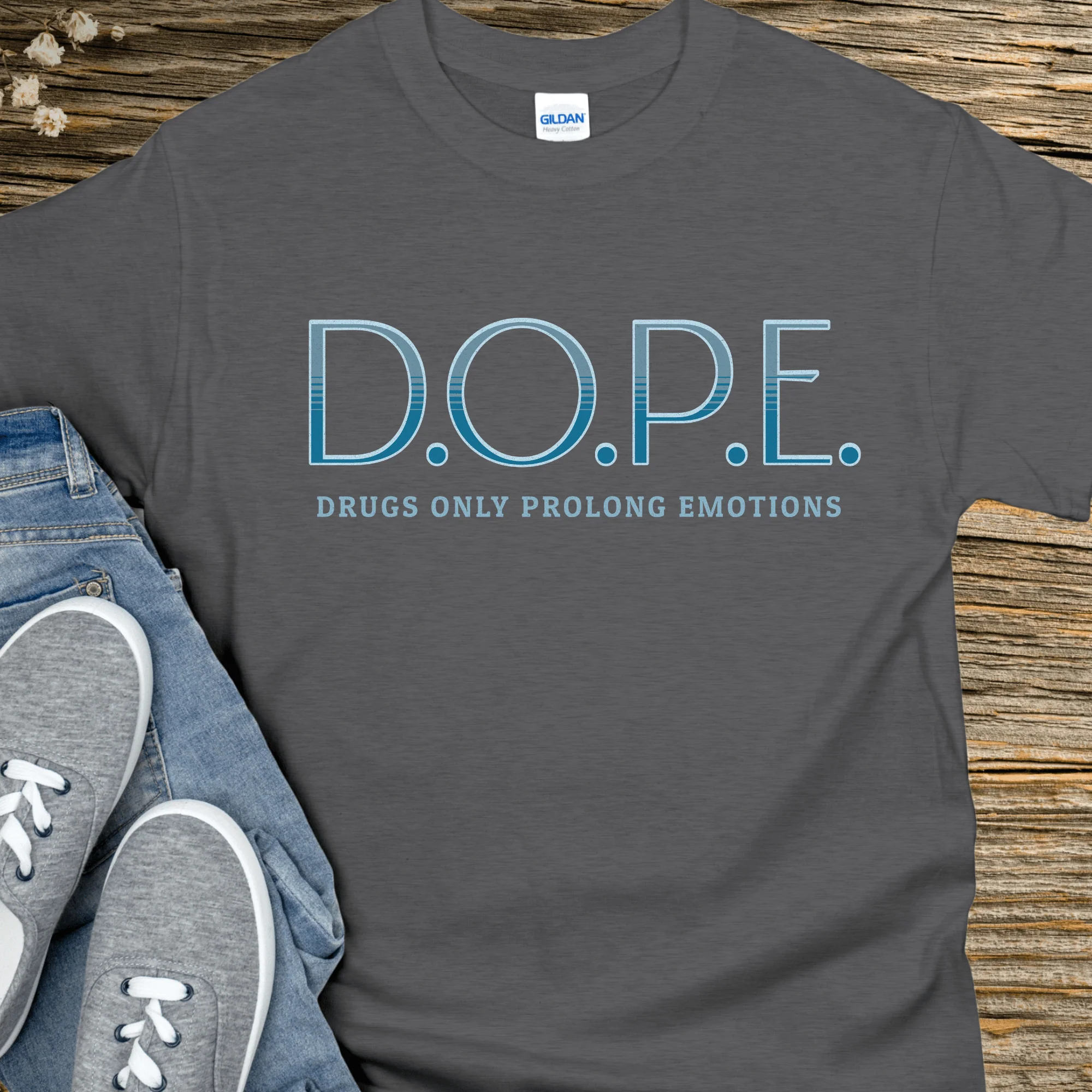 Recovery T-Shirt | Inspiring Sobriety |  D.O.P.E. - Image 3