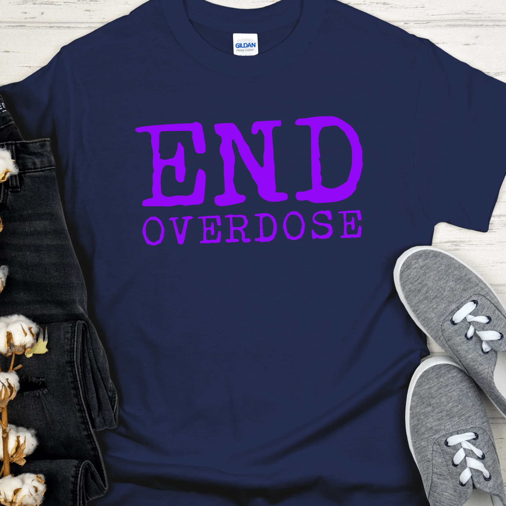 Custom Recovery T-Shirt | Inspiring Sobriety |  End Overdose - Image 7