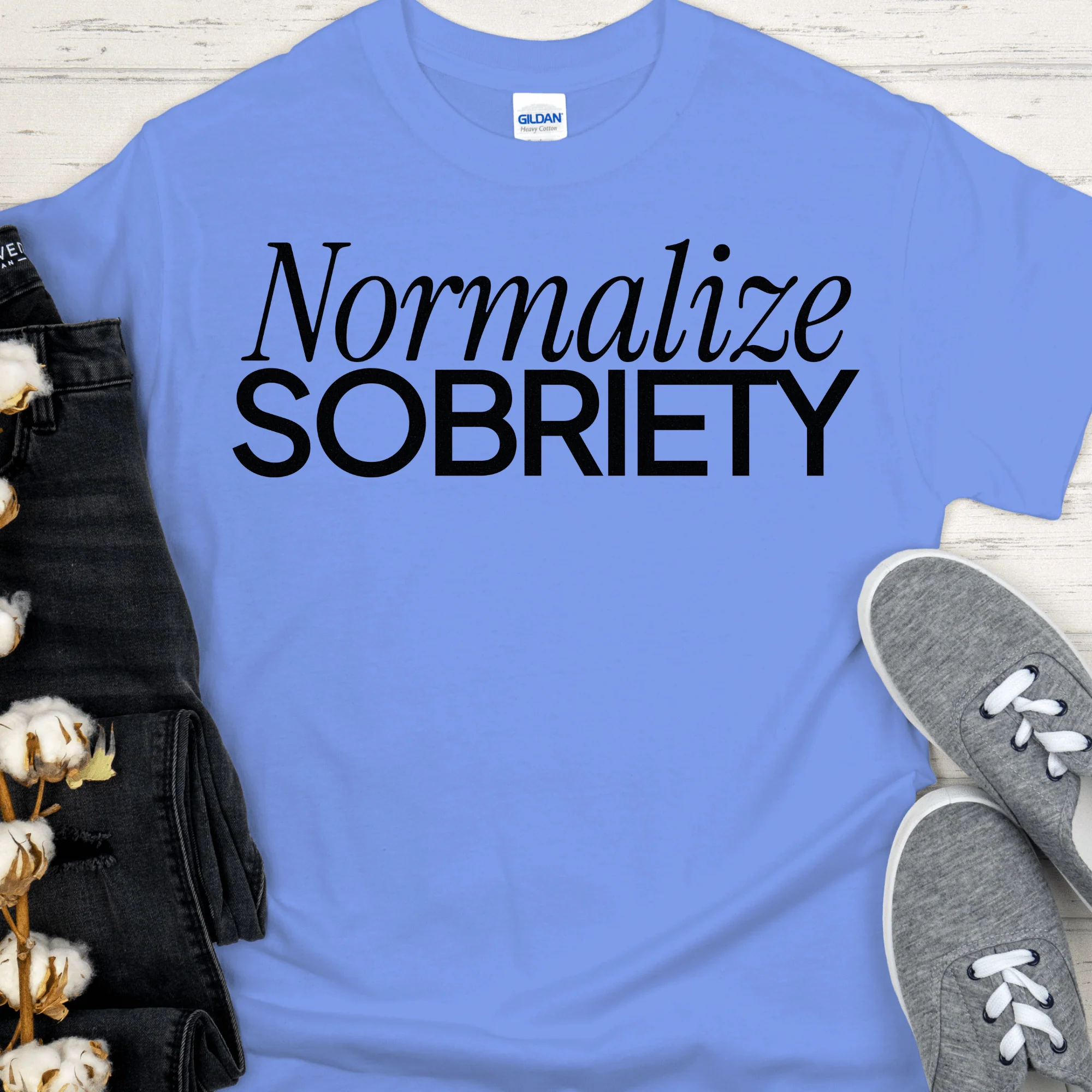 Recovery T-Shirt | Inspiring Sobriety | Normalize Sobriety - Image 11
