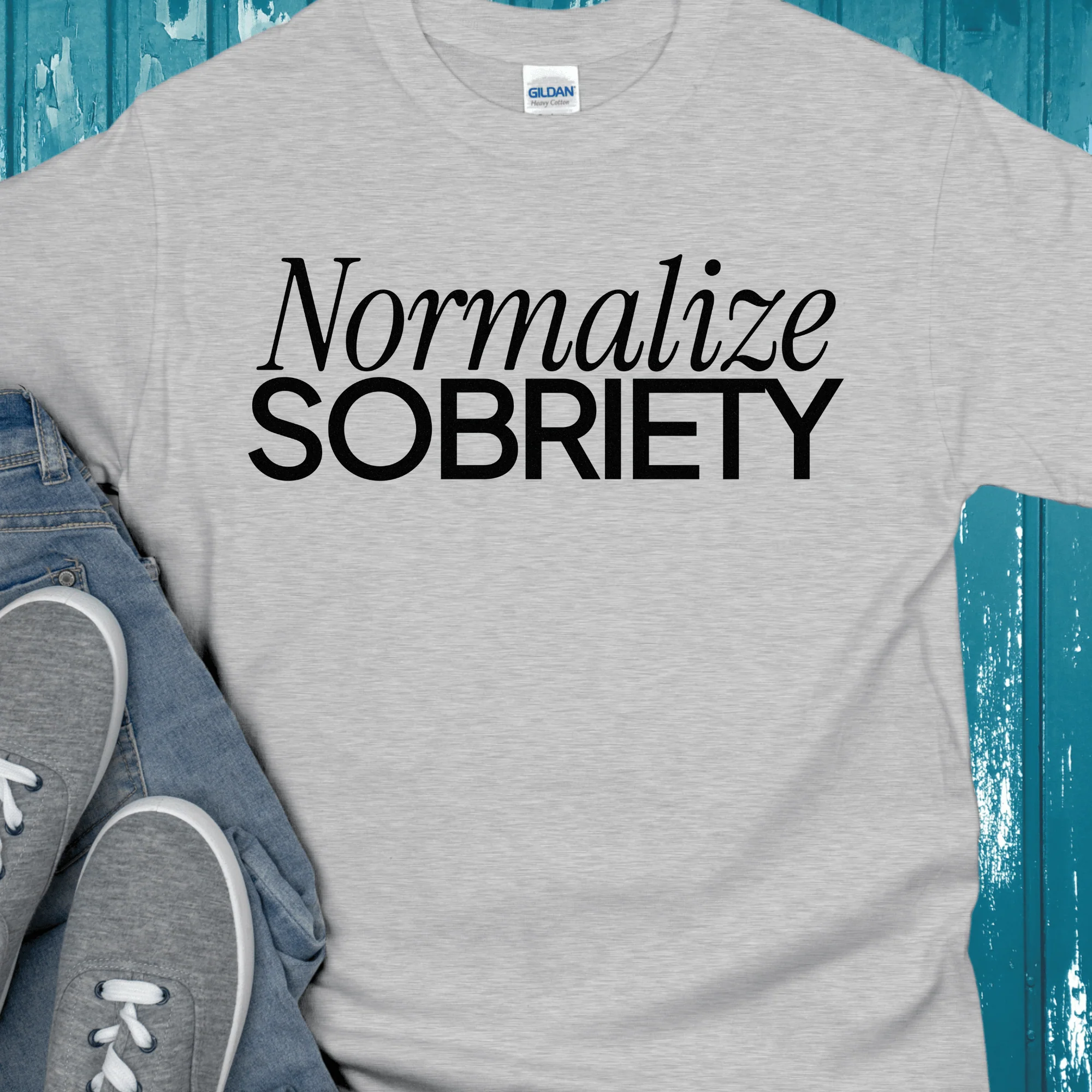 Recovery T-Shirt | Inspiring Sobriety | Normalize Sobriety - Image 3