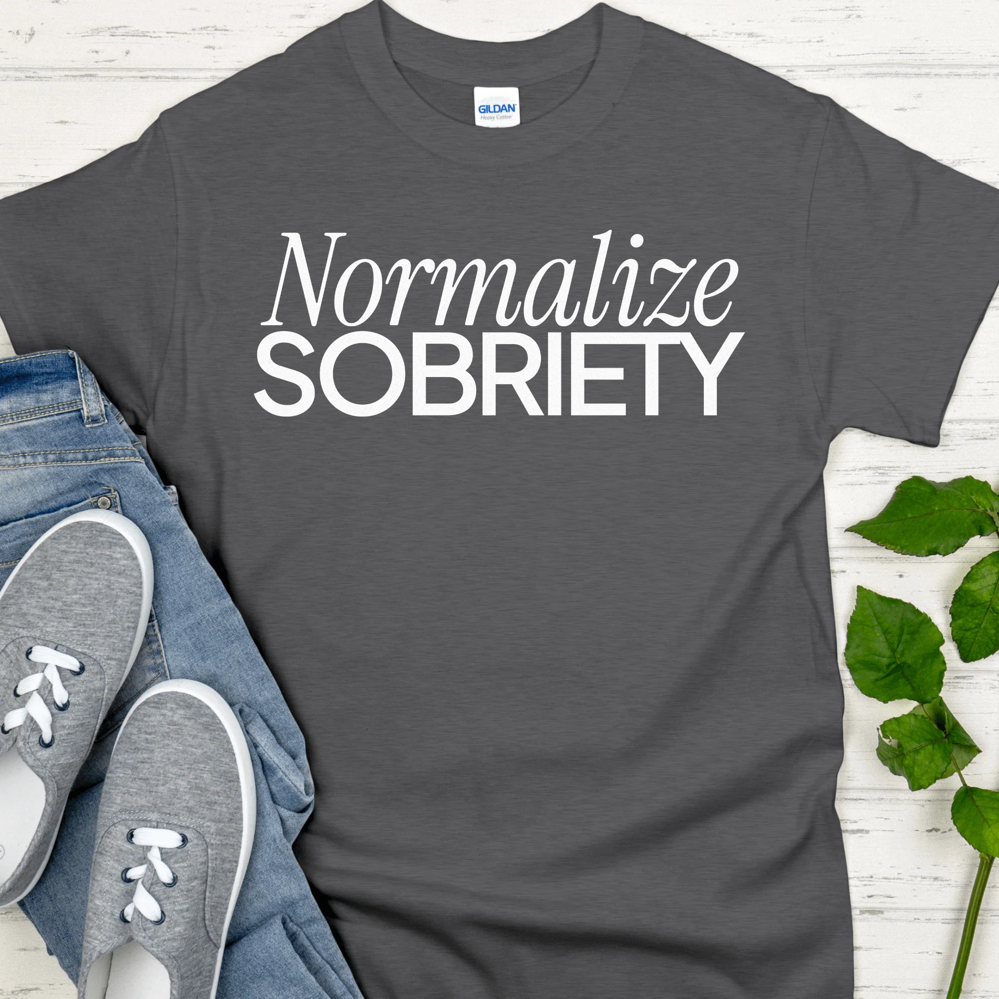 Recovery T-Shirt | Inspiring Sobriety | Normalize Sobriety - Image 5