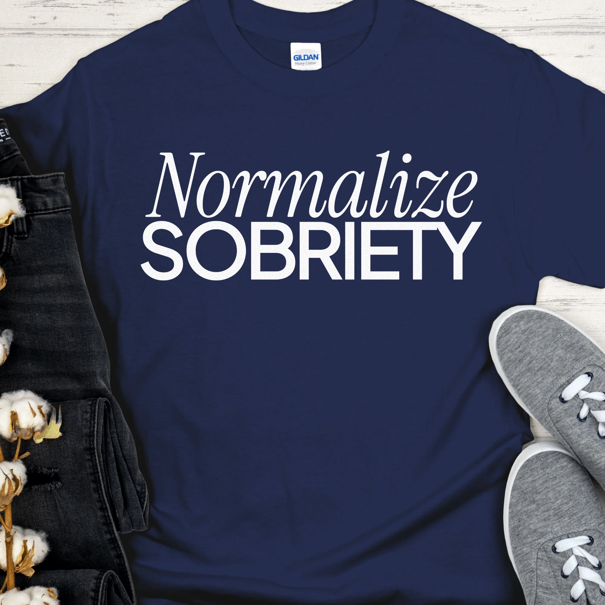 Recovery T-Shirt | Inspiring Sobriety | Normalize Sobriety - Image 9