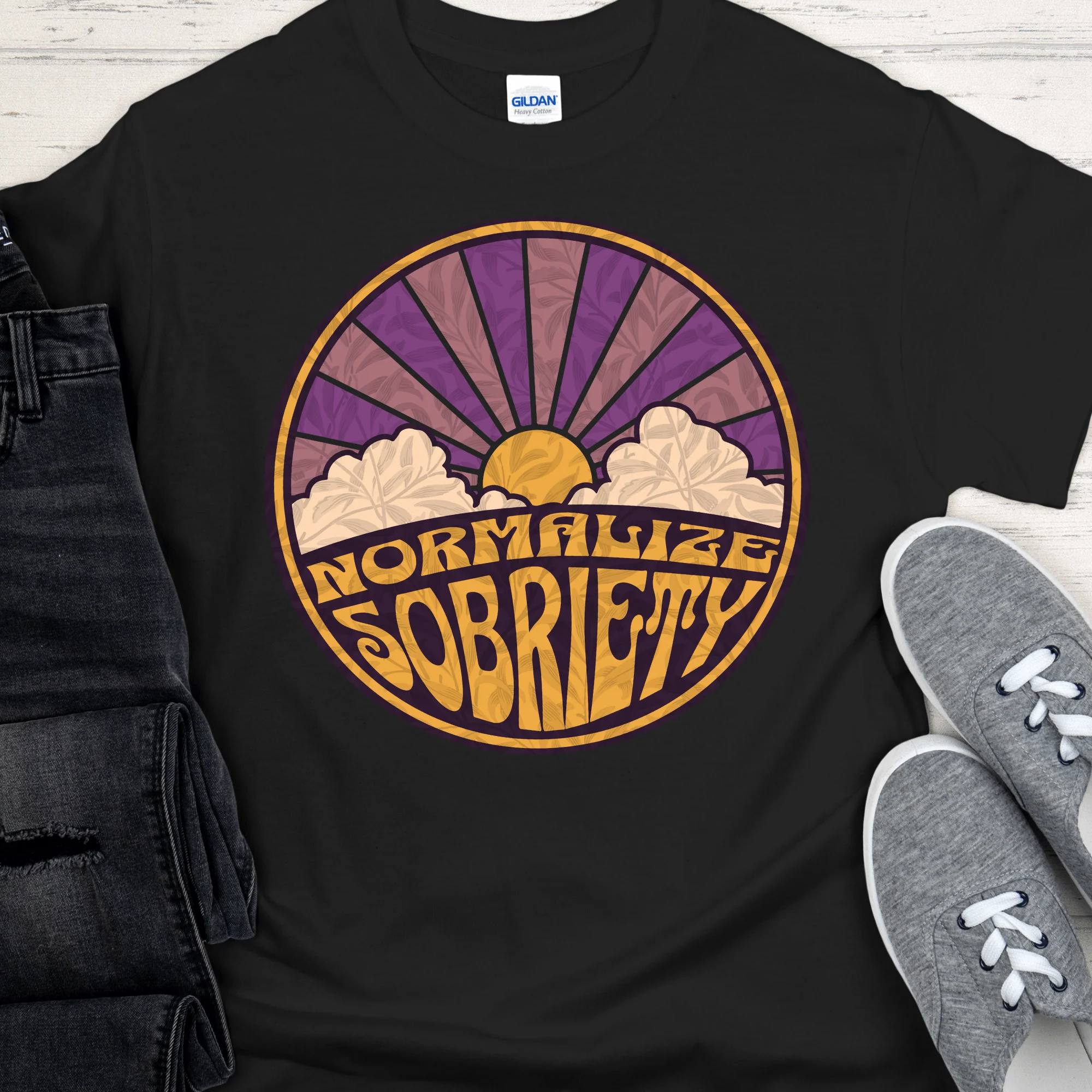 Recovery T-Shirt | Inspiring Sobriety |  Normalize Sobriety - Image 3