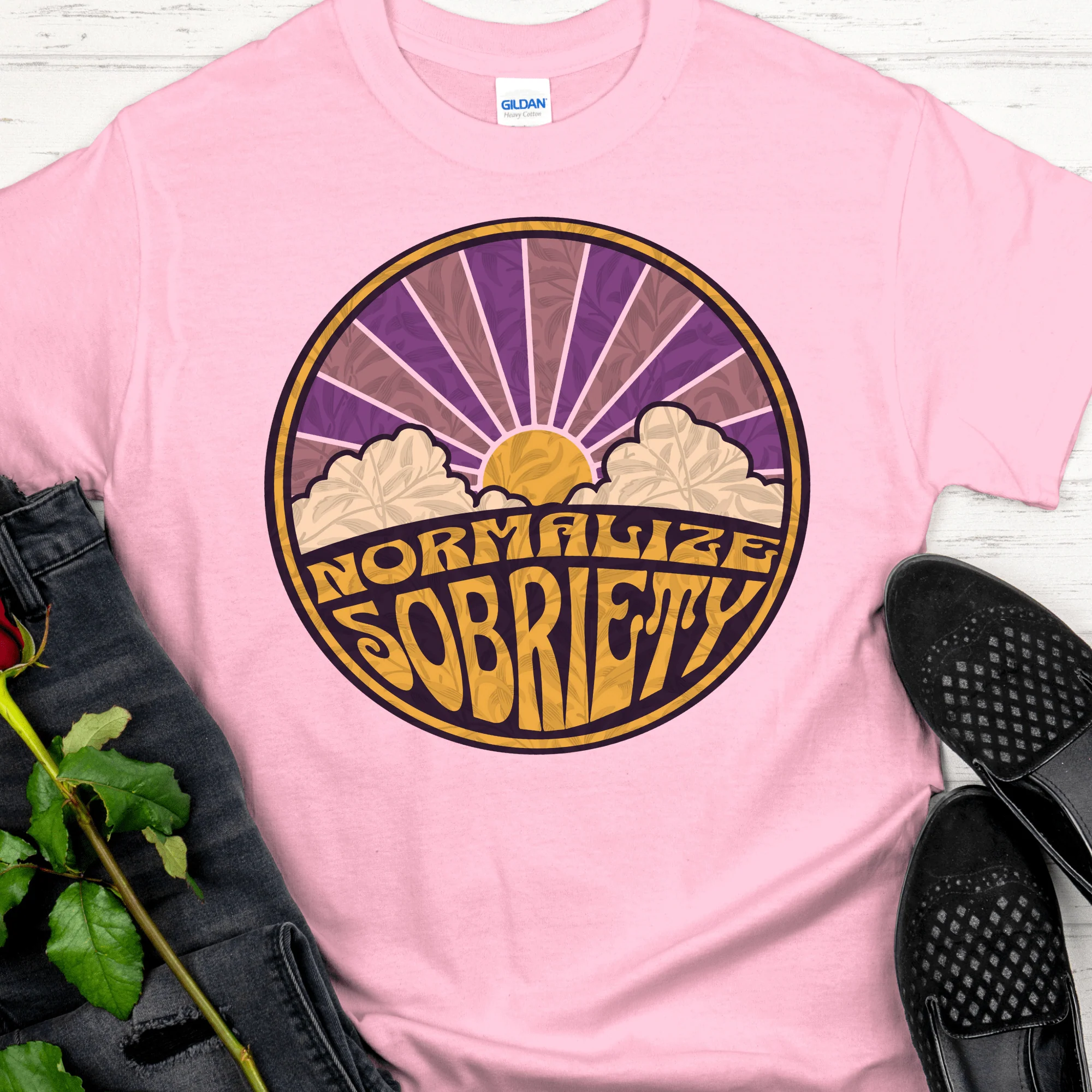 Recovery T-Shirt | Inspiring Sobriety |  Normalize Sobriety - Image 4