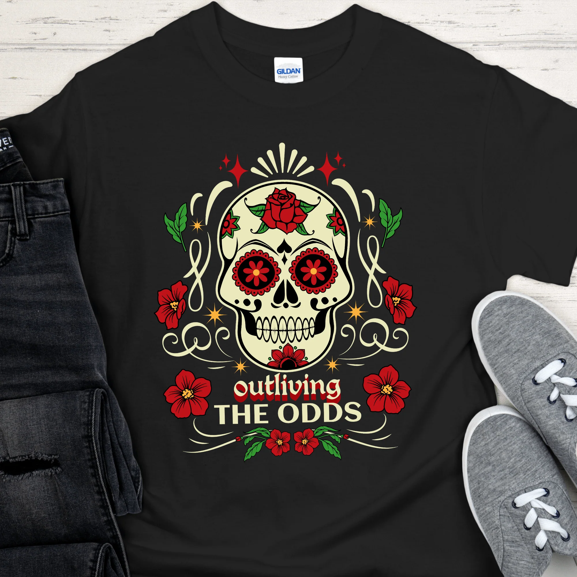 Recovery T-Shirt | Inspiring Sobriety |  Outliving The Odds