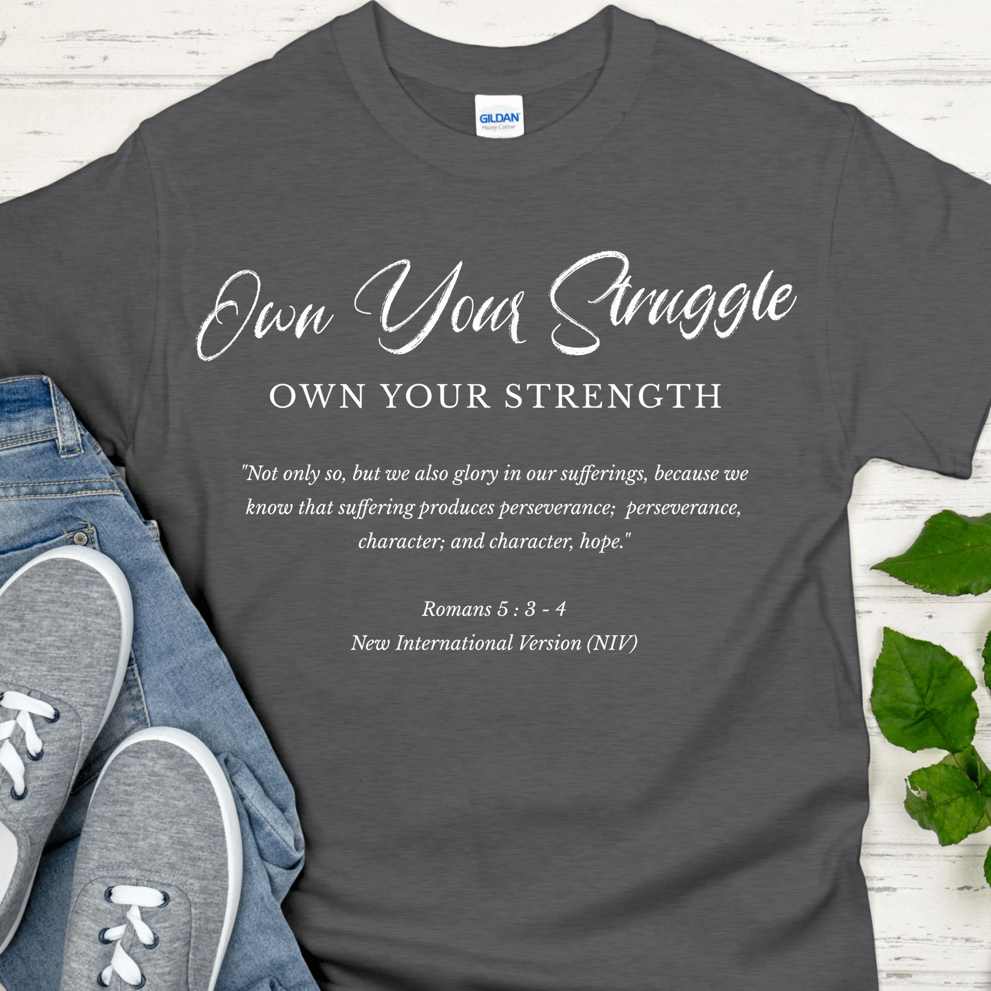 Recovery T-Shirt | Inspiring Sobriety |  Own Your Struggle - Image 3