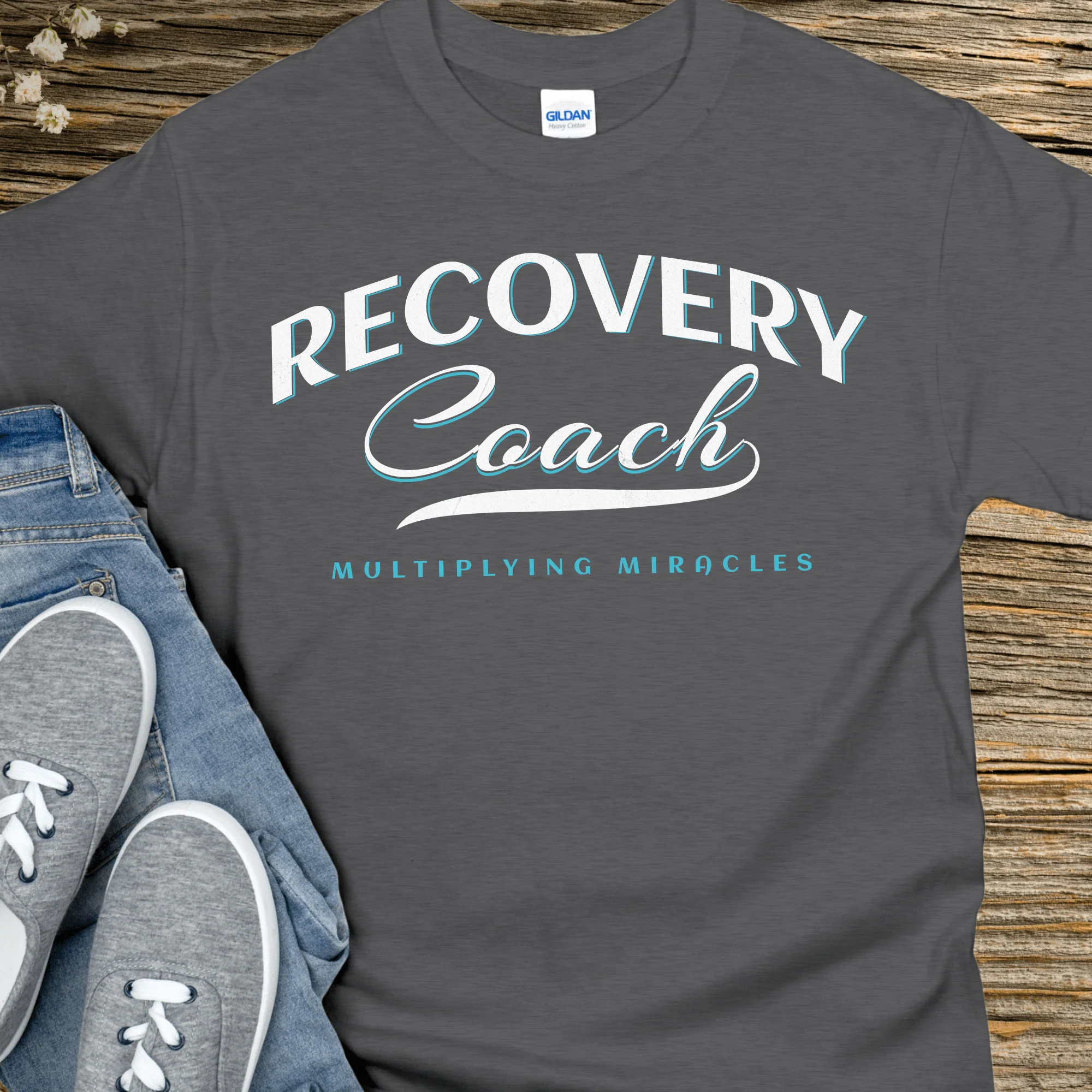Recovery T-Shirt | Inspiring Sobriety |  Recovery Coach - Image 6
