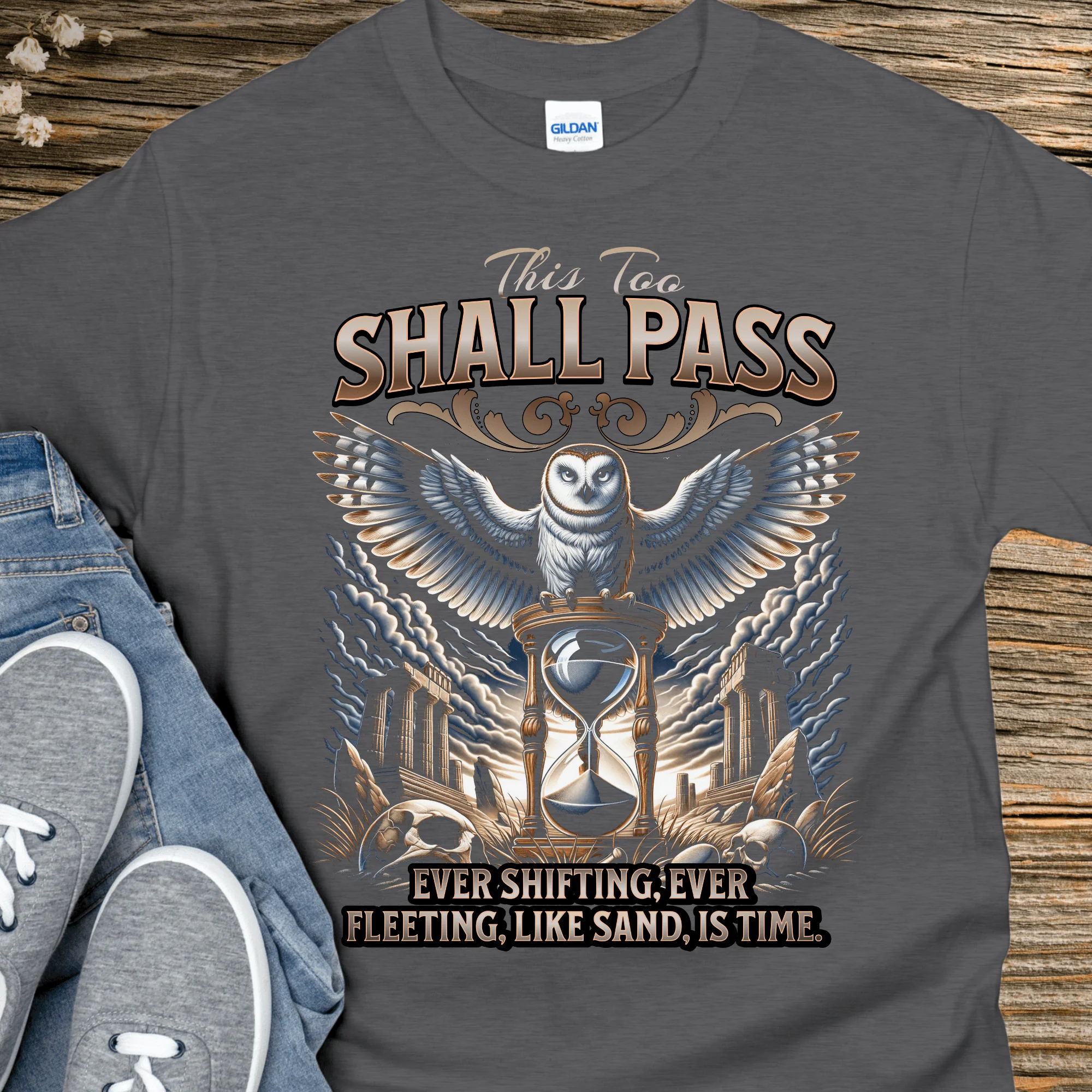 Recovery T-Shirt | Inspiring Sobriety |  This Too Shall Pass - Image 5