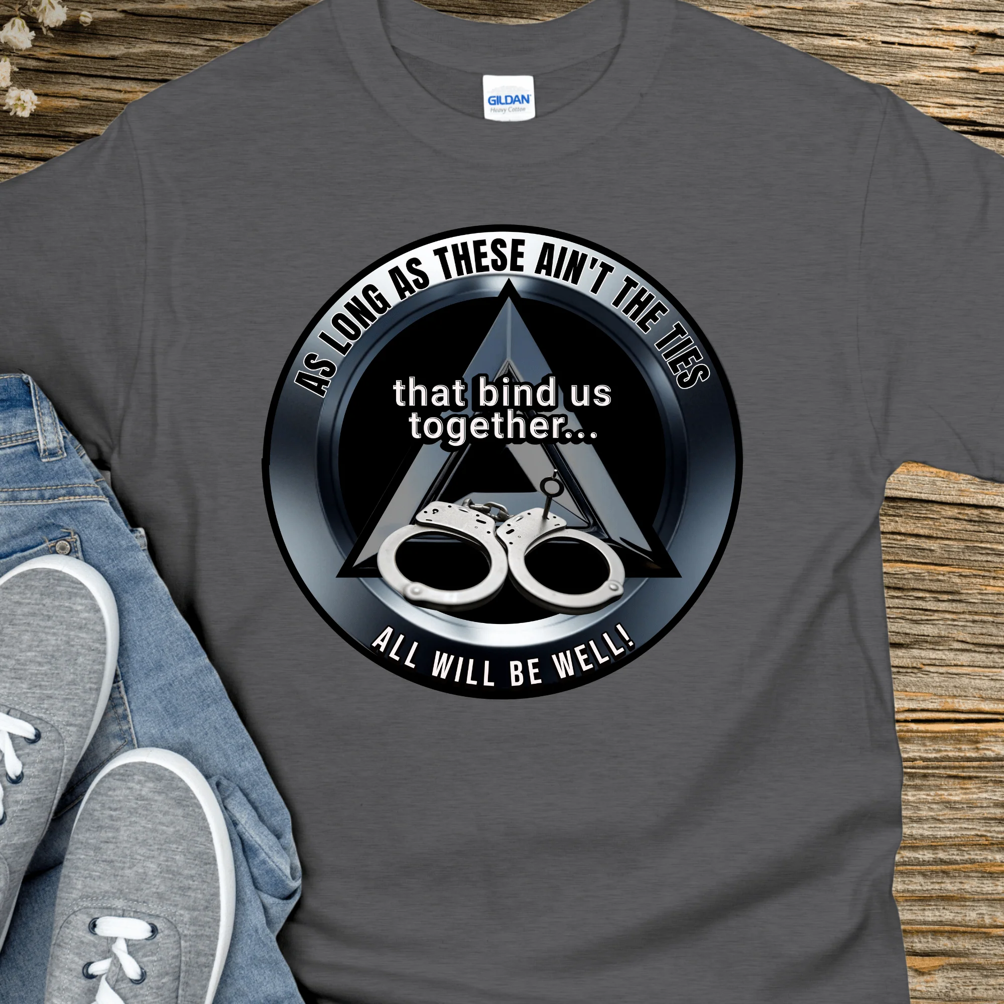 Recovery T-Shirt | Inspiring Sobriety |  Ties That Bind - Image 2