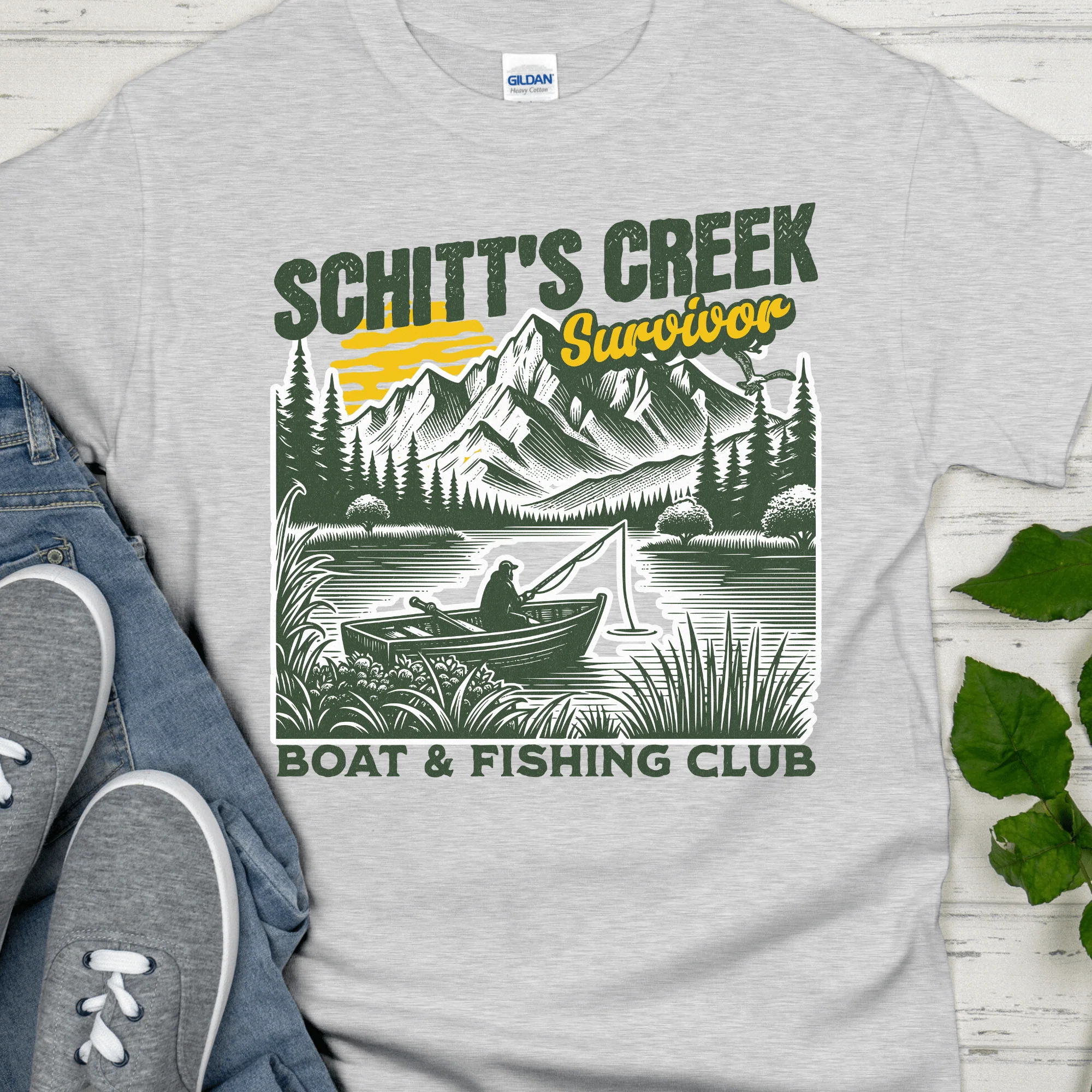 Recovery T-Shirt | Inspiring Sobriety |  Schitt's Creek Survivor - Image 2