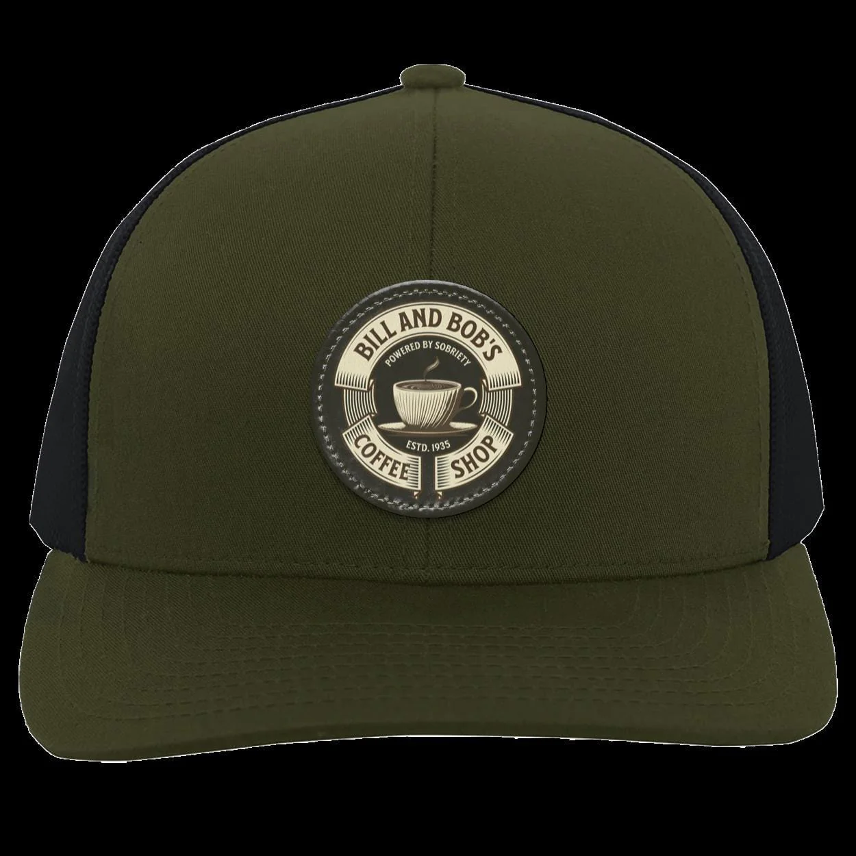 Recovery Trucker Snapback Hat | Inspiring Sobriety | Bill & Bob's Coffee Shop - Image 13