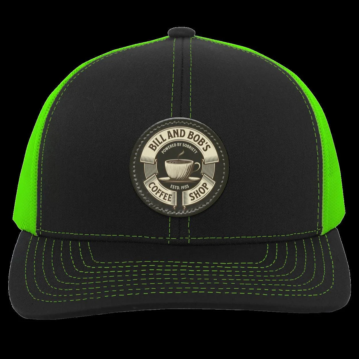 Recovery Trucker Snapback Hat | Inspiring Sobriety | Bill & Bob's Coffee Shop - Image 15