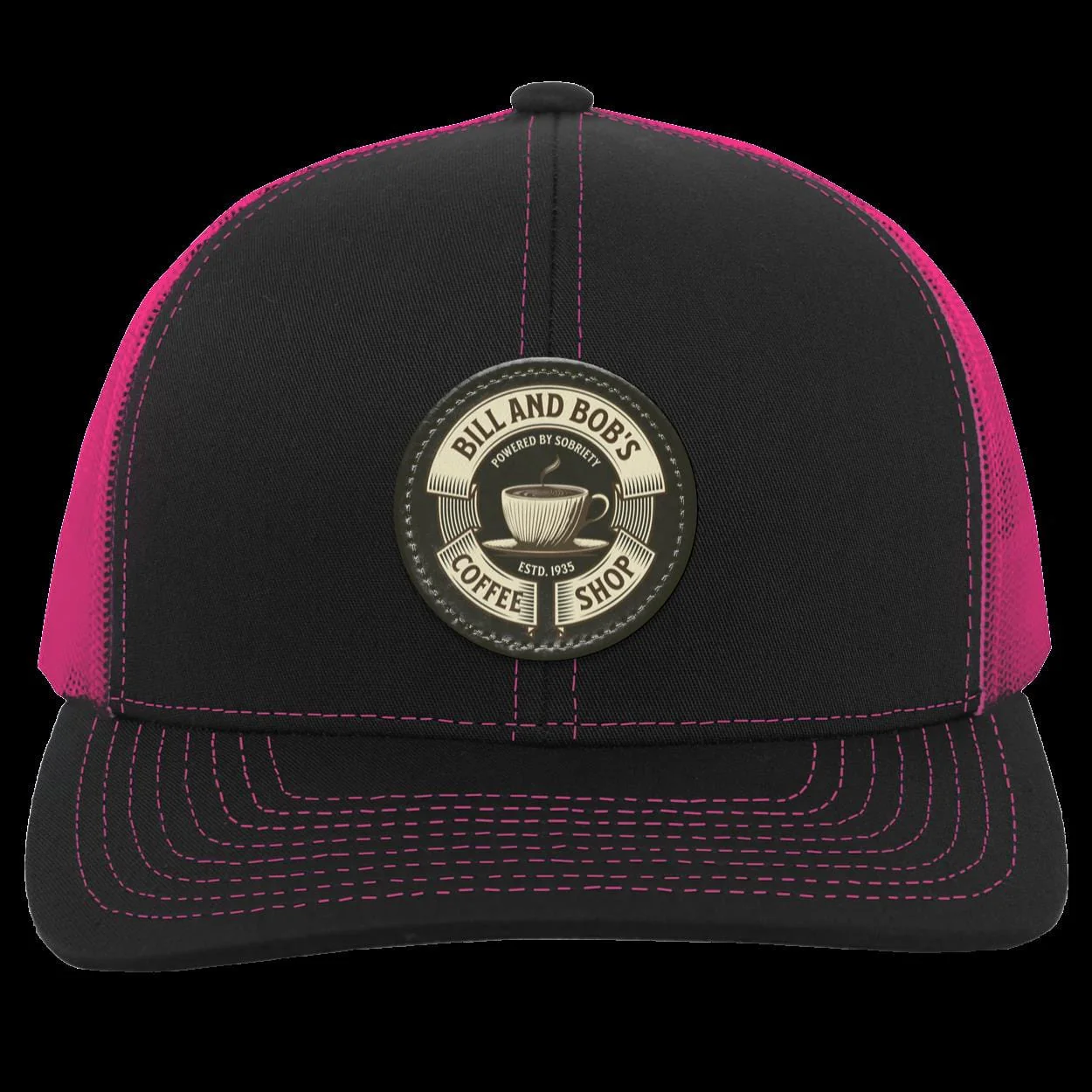 Recovery Trucker Snapback Hat | Inspiring Sobriety | Bill & Bob's Coffee Shop - Image 17
