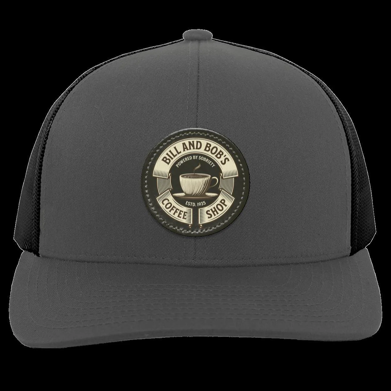 Recovery Trucker Snapback Hat | Inspiring Sobriety | Bill & Bob's Coffee Shop - Image 3