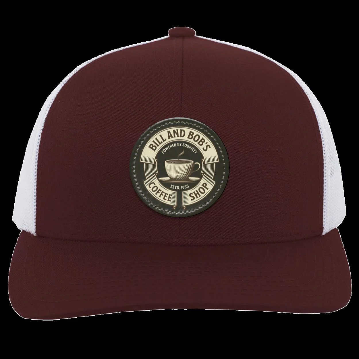 Recovery Trucker Snapback Hat | Inspiring Sobriety | Bill & Bob's Coffee Shop - Image 7