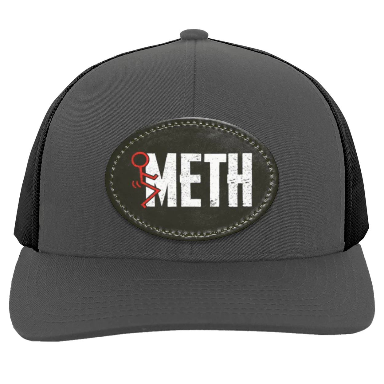 Recovery Trucker Snapback Hat | Inspiring Sobriety |  F#CK Meth - Image 2