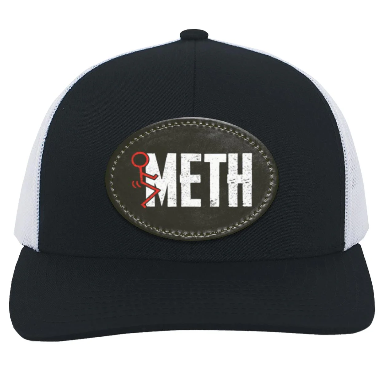 Recovery Trucker Snapback Hat | Inspiring Sobriety |  F#CK Meth - Image 3