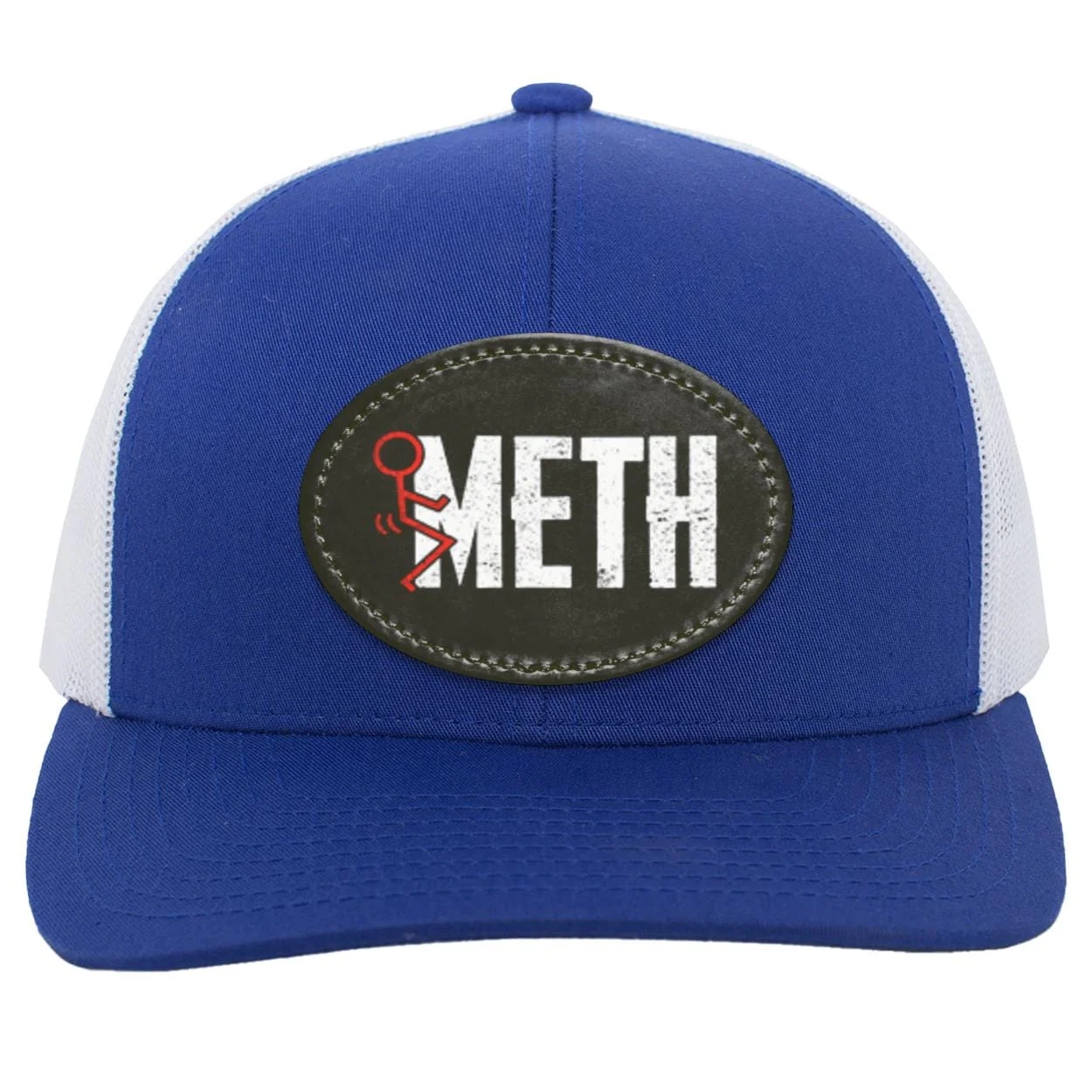 Recovery Trucker Snapback Hat | Inspiring Sobriety |  F#CK Meth - Image 4
