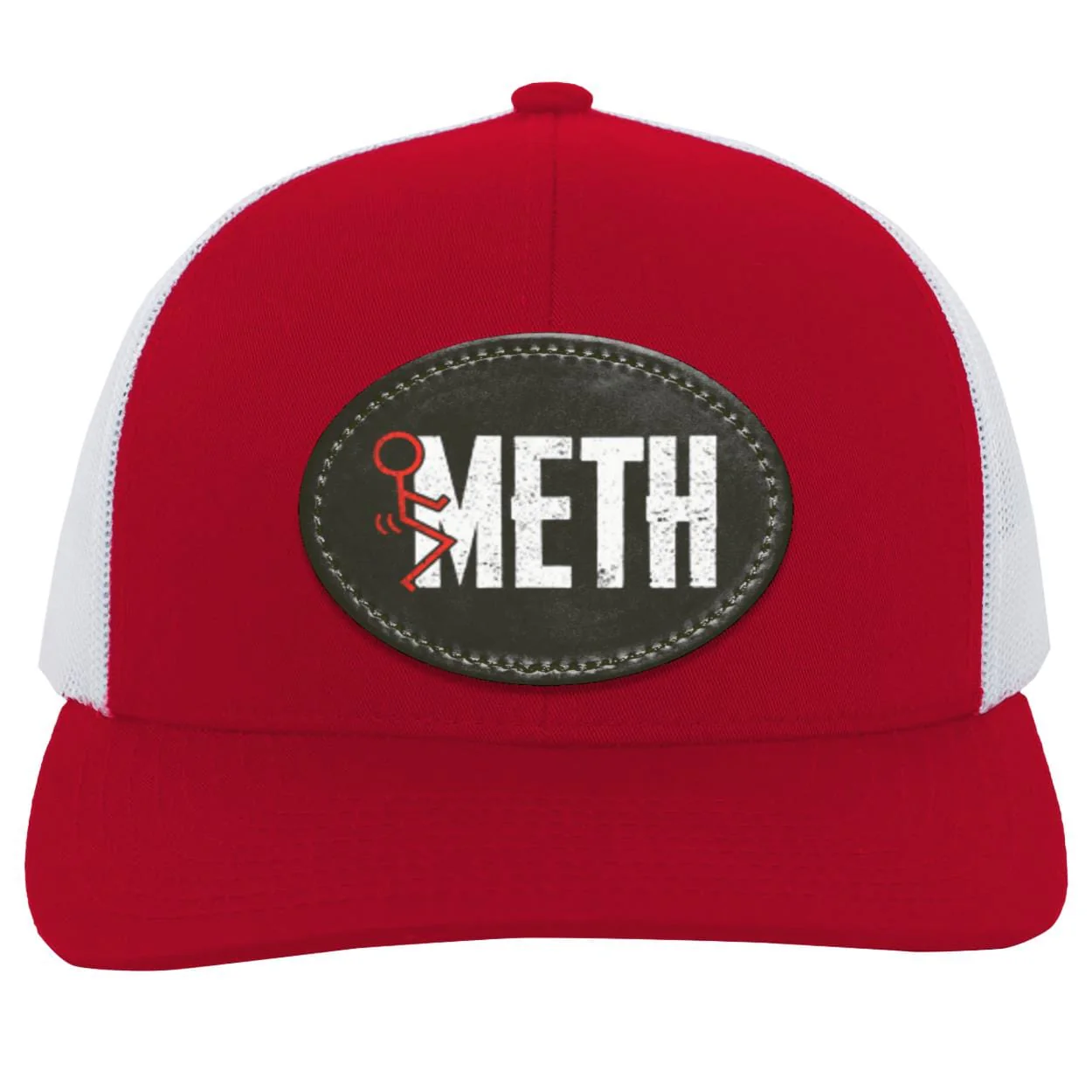 Recovery Trucker Snapback Hat | Inspiring Sobriety |  F#CK Meth - Image 5