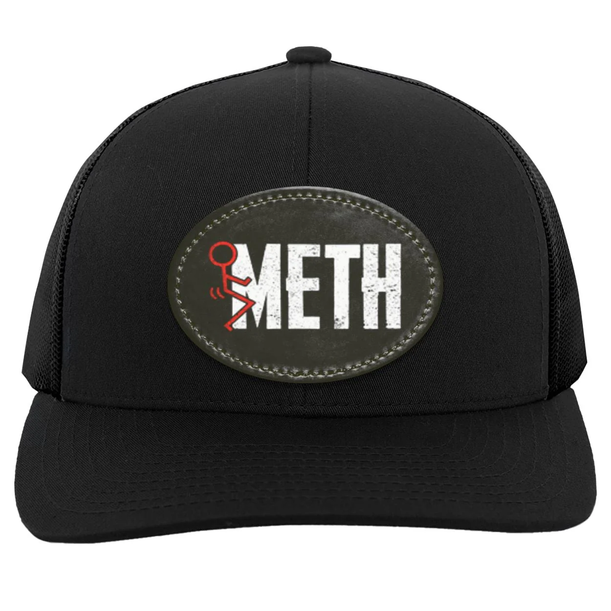 Recovery Trucker Snapback Hat | Inspiring Sobriety |  F#CK Meth - Image 9