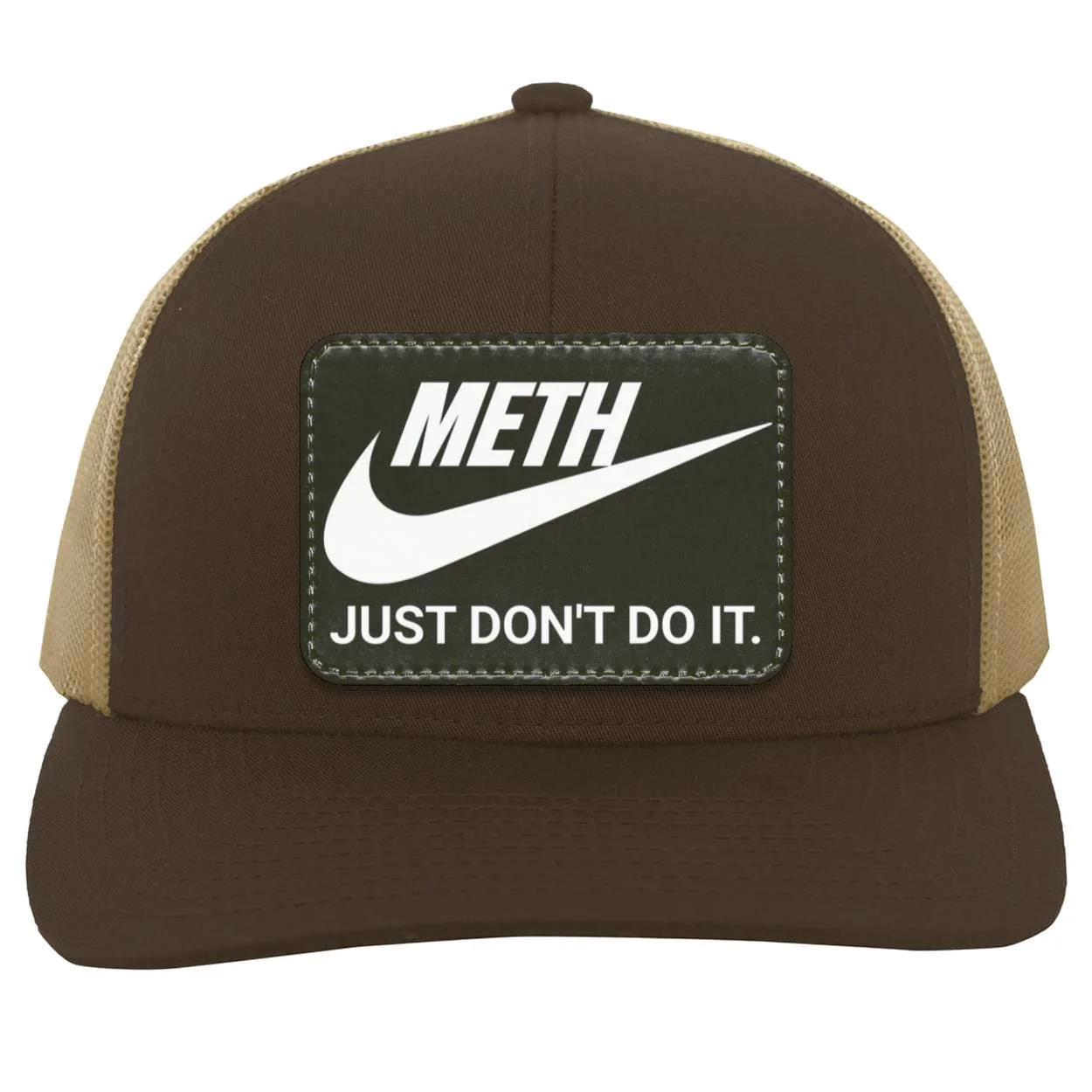 Recovery Trucker Snapback Hat | Inspiring Sobriety | Meth Just Don't Do It - Image 12