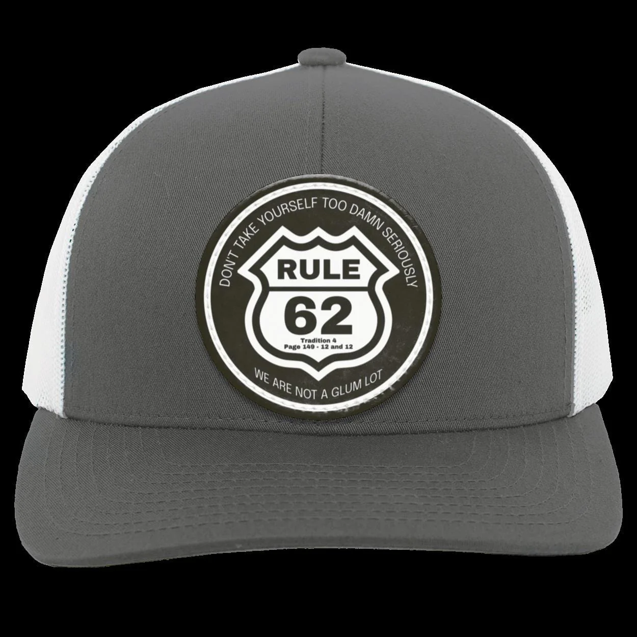 Recovery Trucker Snapback Hat | Inspiring Sobriety |  Rule 62 - Image 18