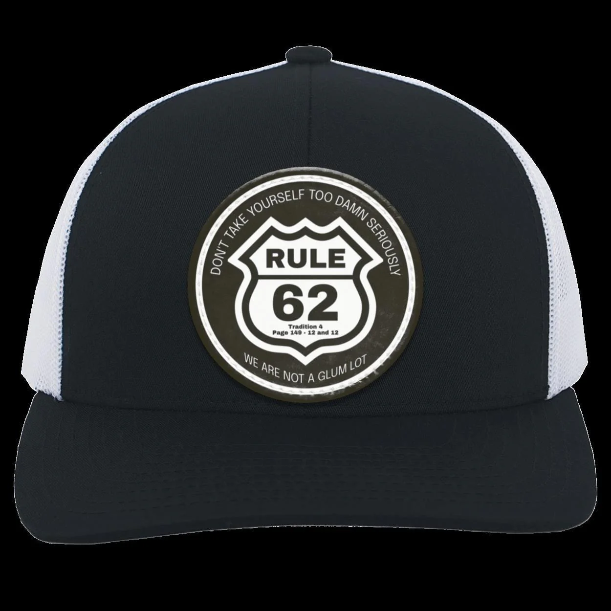 Recovery Trucker Snapback Hat | Inspiring Sobriety |  Rule 62 - Image 4