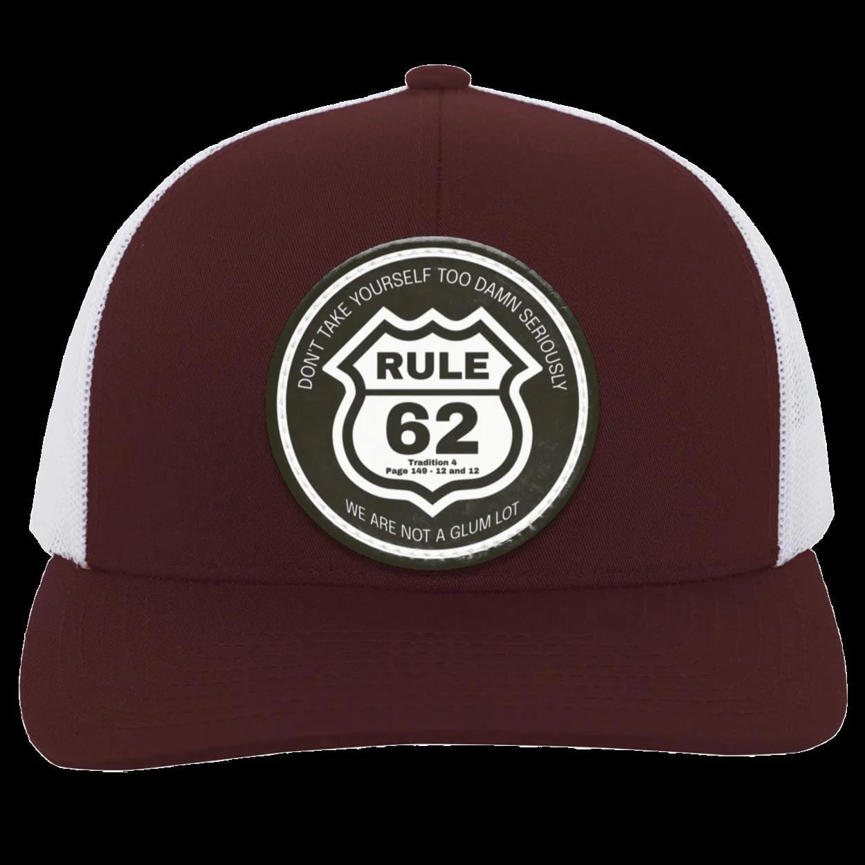 Recovery Trucker Snapback Hat | Inspiring Sobriety |  Rule 62 - Image 7