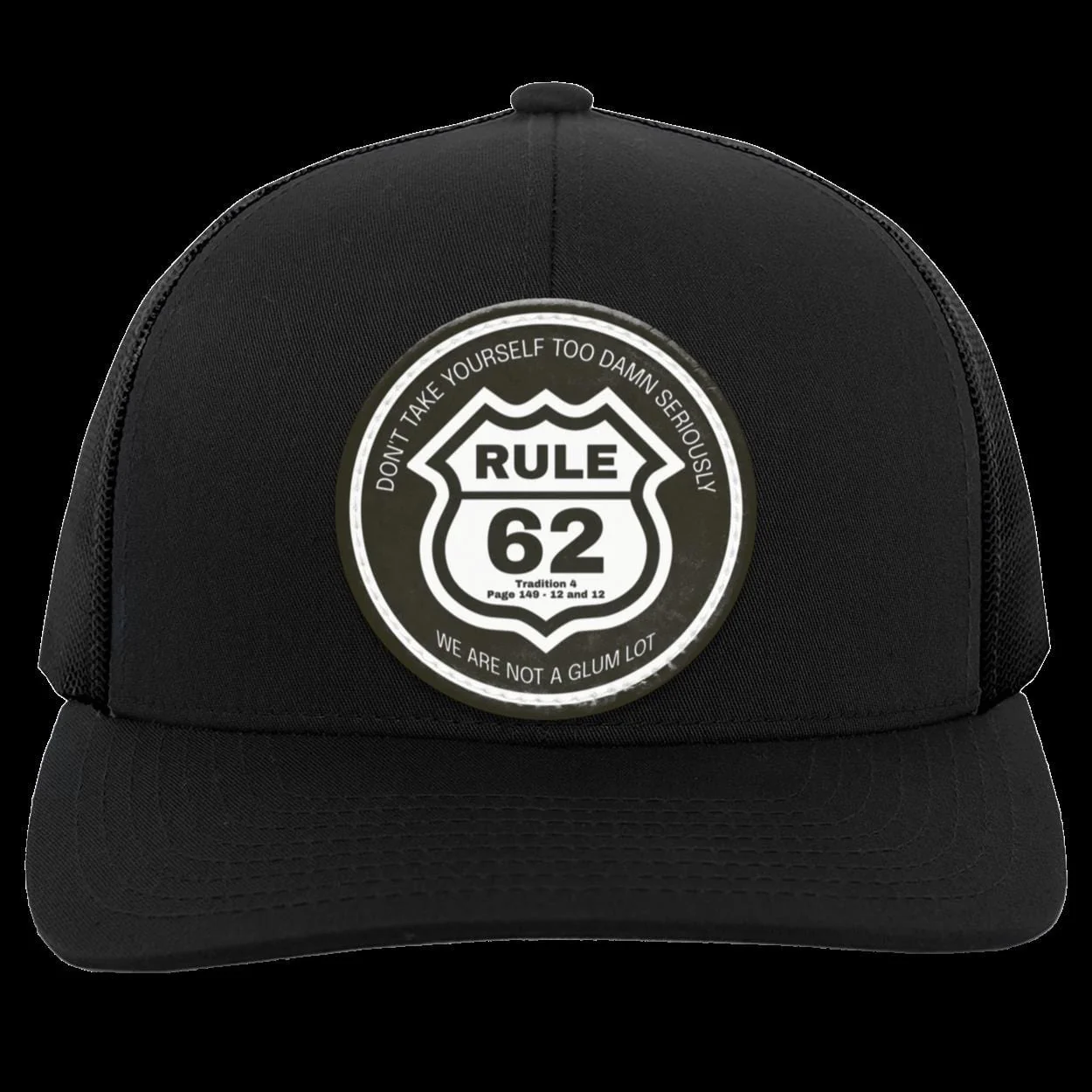 Recovery Trucker Snapback Hat | Inspiring Sobriety |  Rule 62 - Image 9