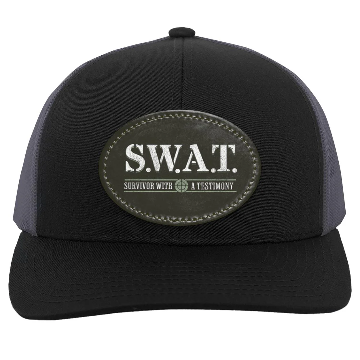 Recovery Trucker Snapback Hat | Inspiring Sobriety |  S.W.A.T. - Image 10