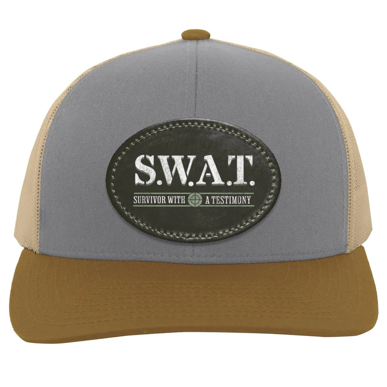Recovery Trucker Snapback Hat | Inspiring Sobriety |  S.W.A.T. - Image 16
