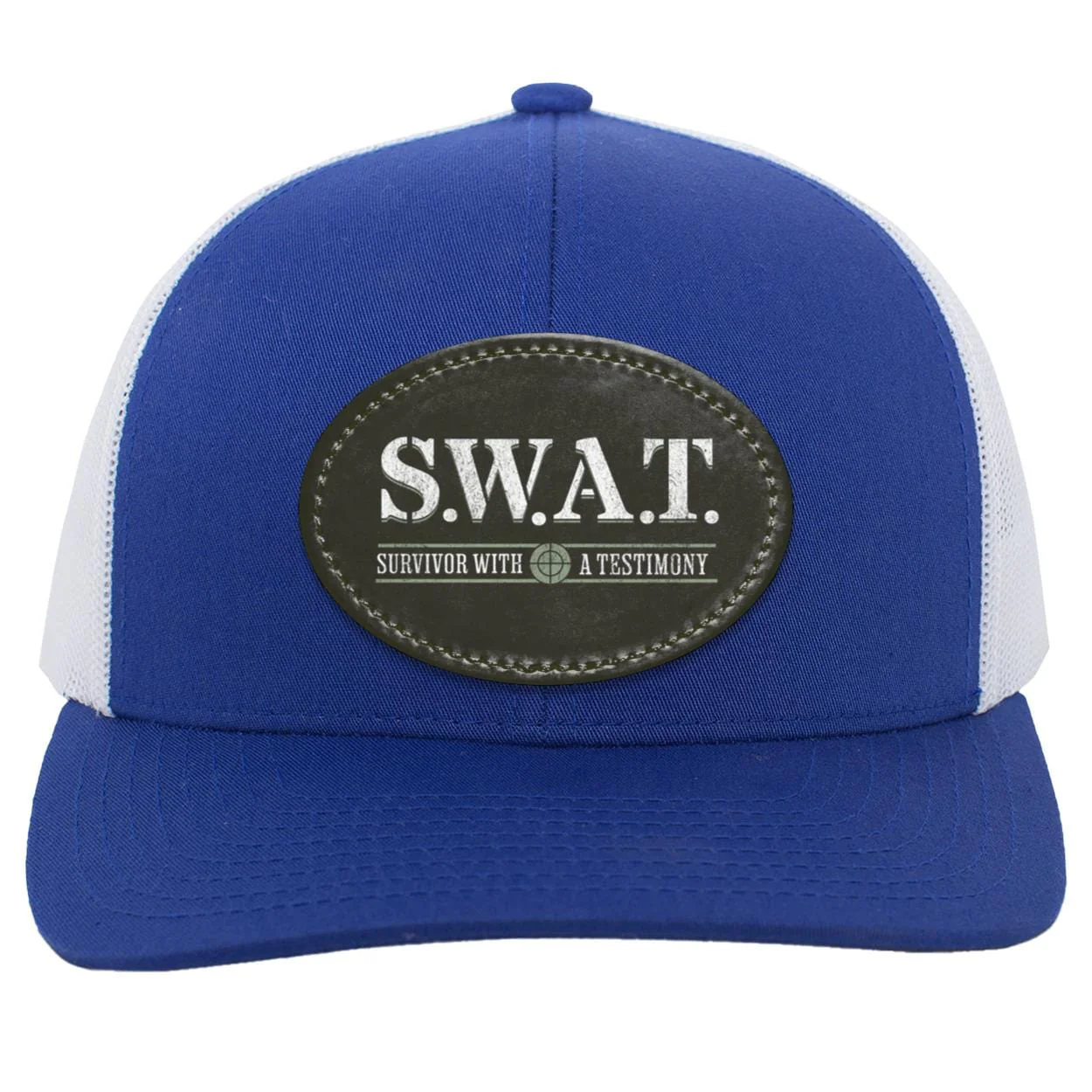Recovery Trucker Snapback Hat | Inspiring Sobriety |  S.W.A.T. - Image 5