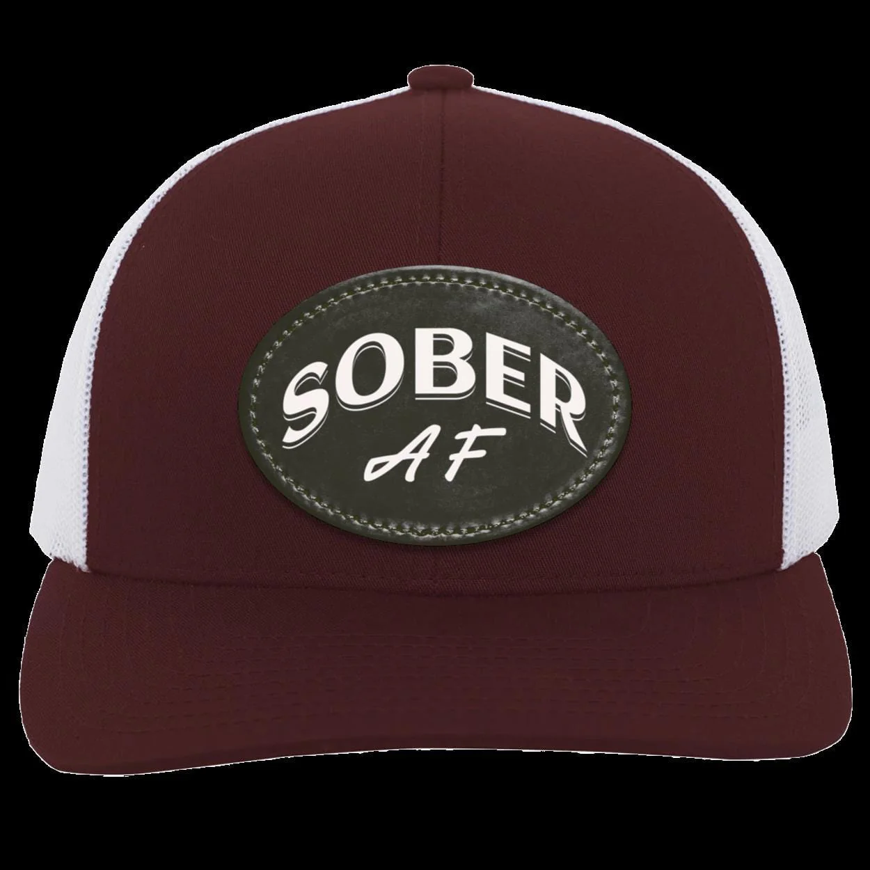 Recovery Trucker Snapback Hat | Inspiring Sobriety |  Sober AF - Image 10
