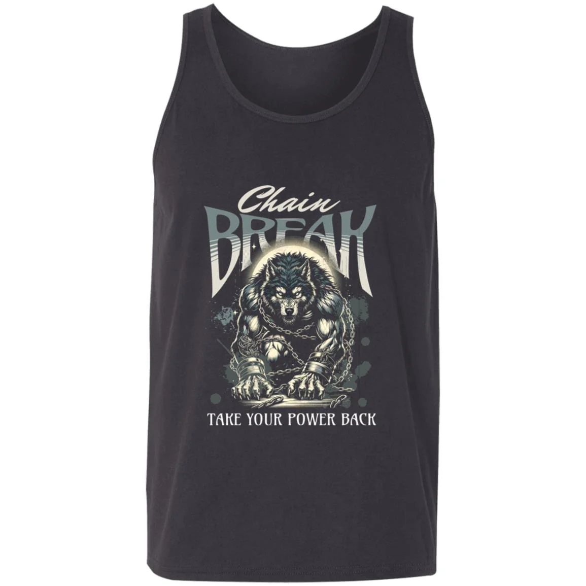Recovery Unisex Tank | Inspiring Sobriety |  Chain Break - Image 3