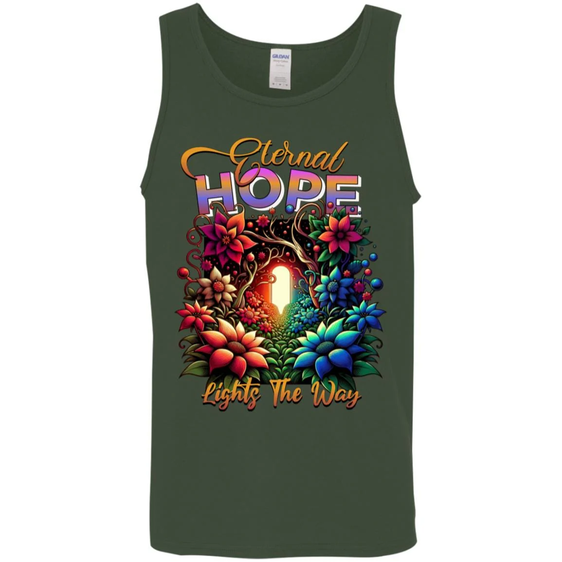Recovery Unisex Tank | Inspiring Sobriety |  Eternal Hope - Image 4