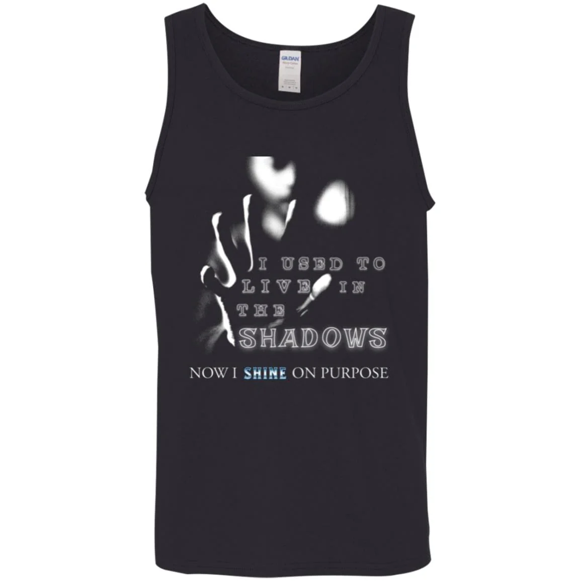 Recovery Unisex Tank | Inspiring Sobriety |  I Used To Live In The Shadows