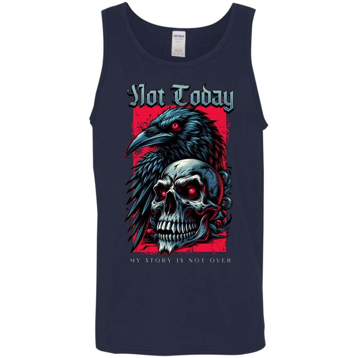 Recovery Unisex Tank | Inspiring Sobriety |  Not Today - Image 2