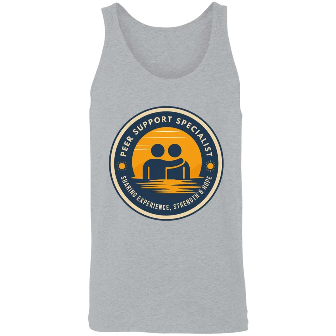 Recovery Unisex Tank | Inspiring Sobriety | Peer Support Specialist - Image 10