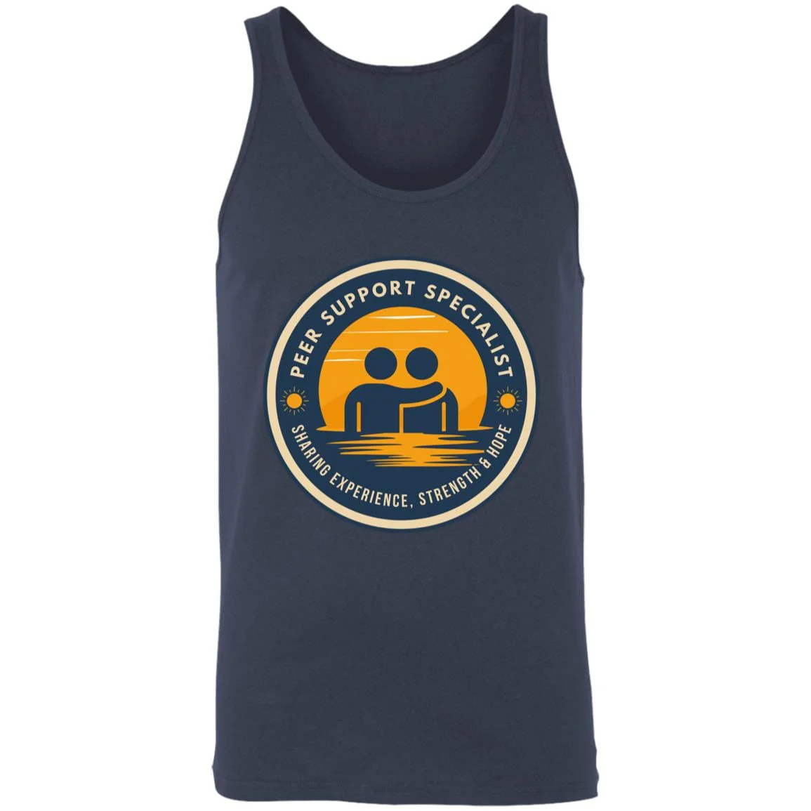 Recovery Unisex Tank | Inspiring Sobriety | Peer Support Specialist - Image 12