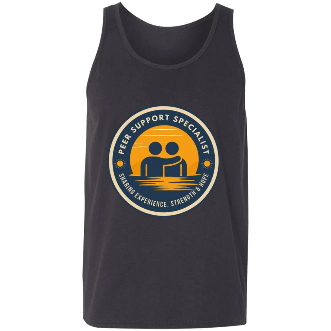 Recovery Unisex Tank | Inspiring Sobriety | Peer Support Specialist - Image 14