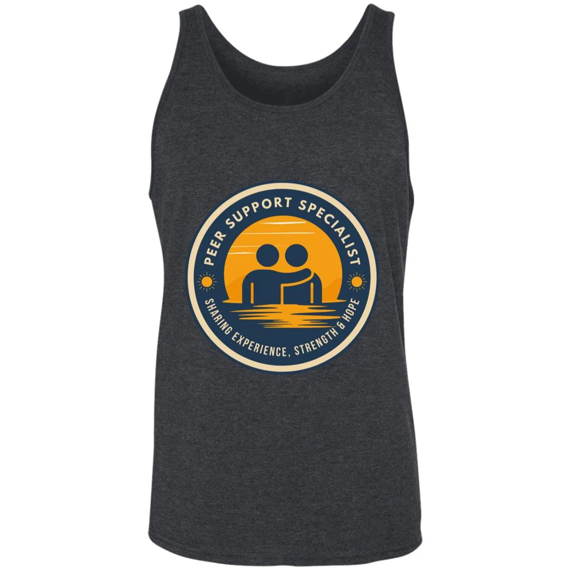 Recovery Unisex Tank | Inspiring Sobriety | Peer Support Specialist - Image 15