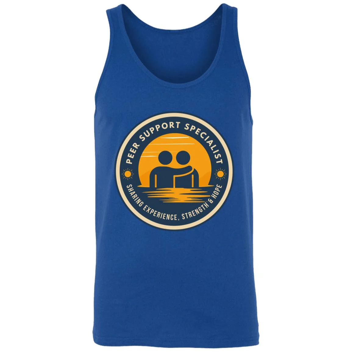 Recovery Unisex Tank | Inspiring Sobriety | Peer Support Specialist - Image 4