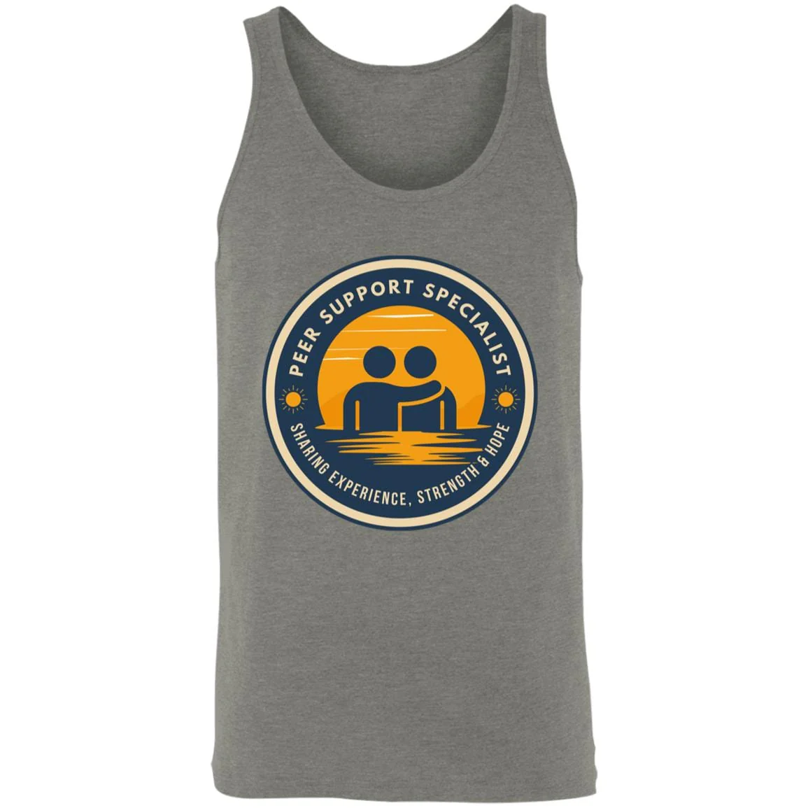 Recovery Unisex Tank | Inspiring Sobriety | Peer Support Specialist - Image 6