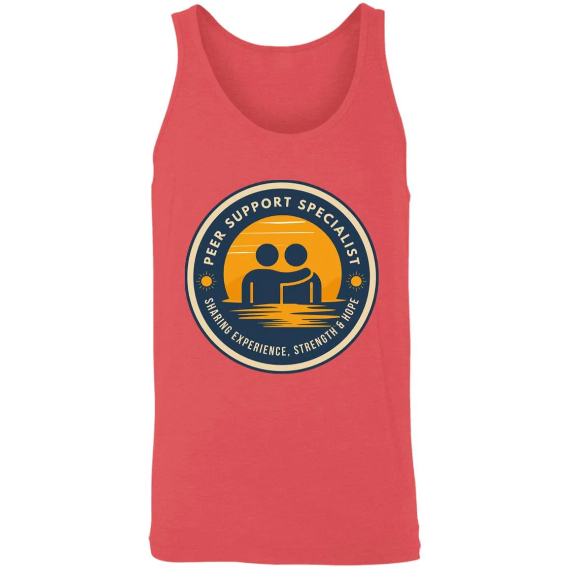 Recovery Unisex Tank | Inspiring Sobriety | Peer Support Specialist - Image 8