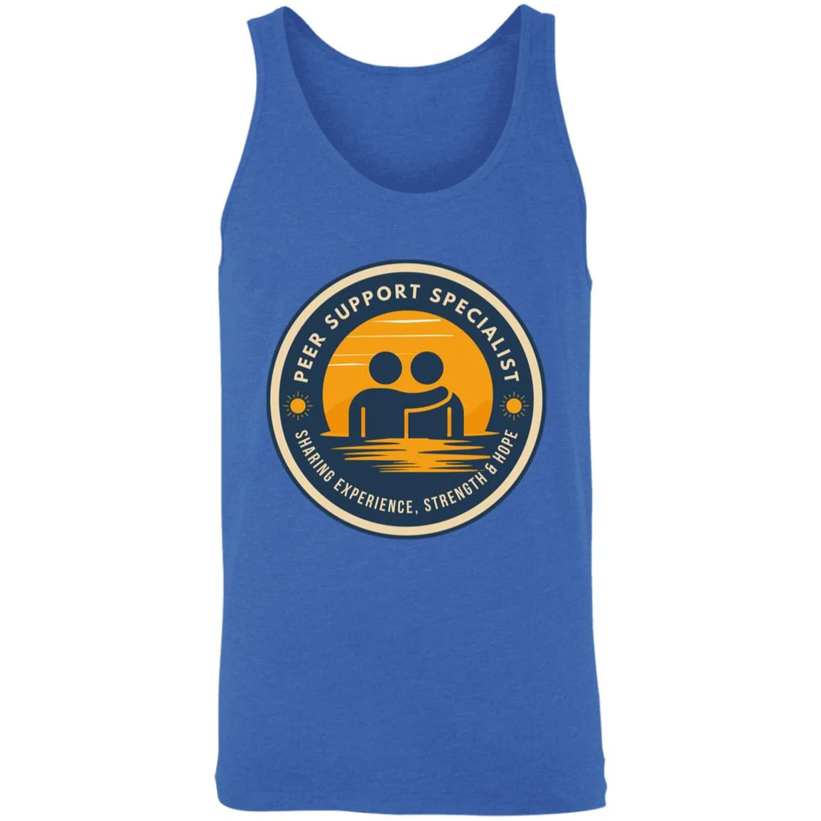 Recovery Unisex Tank | Inspiring Sobriety | Peer Support Specialist - Image 9