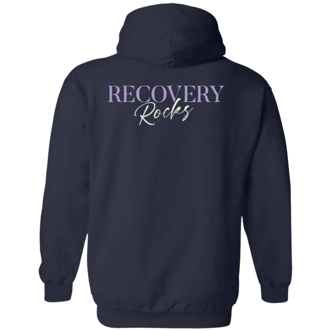 Recovery Zip Hoodie | Inspiring Sobriety |  Recovery Rocks - Image 4