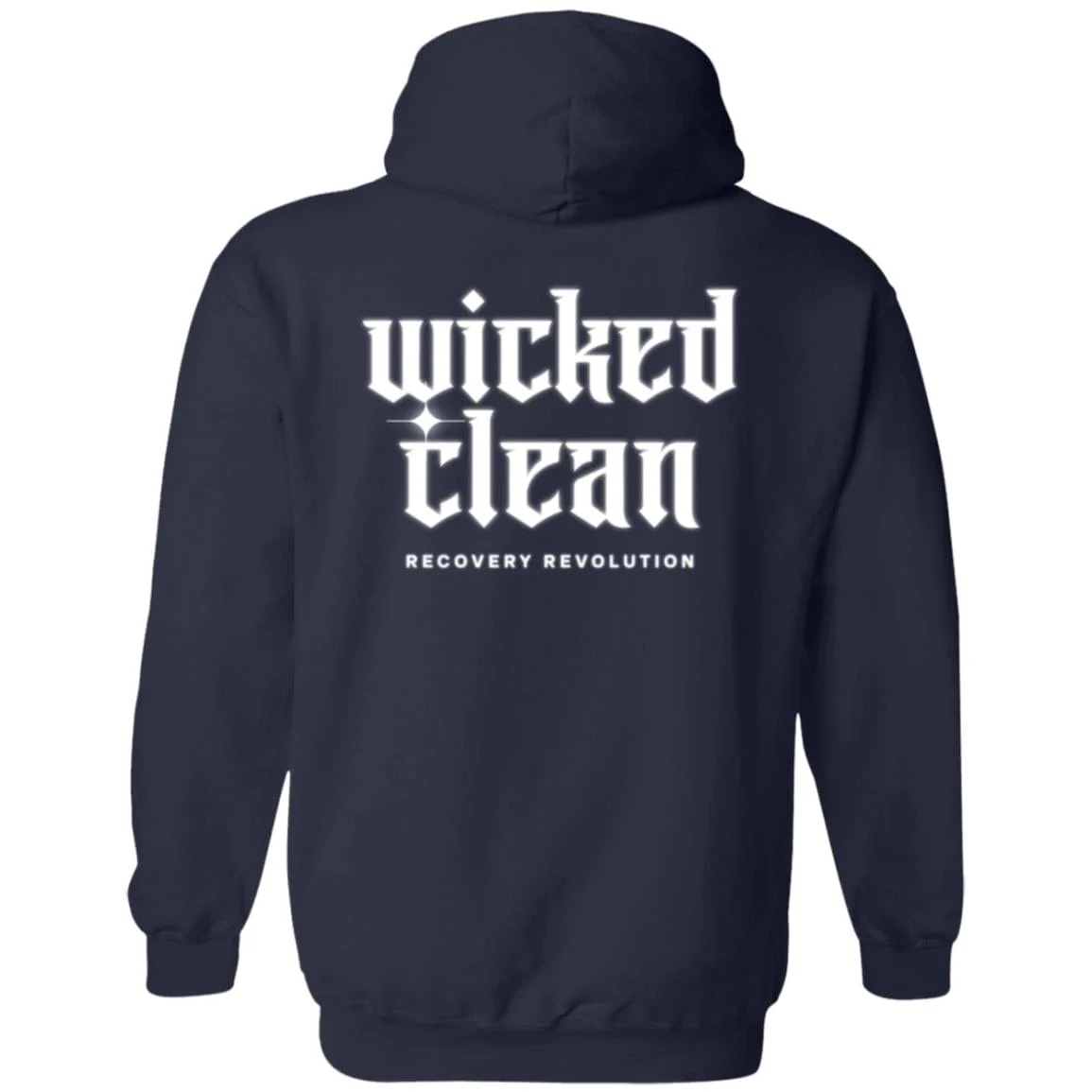 Recovery Zip Hoodie | Inspiring Sobriety |  Wicked Clean - Image 9